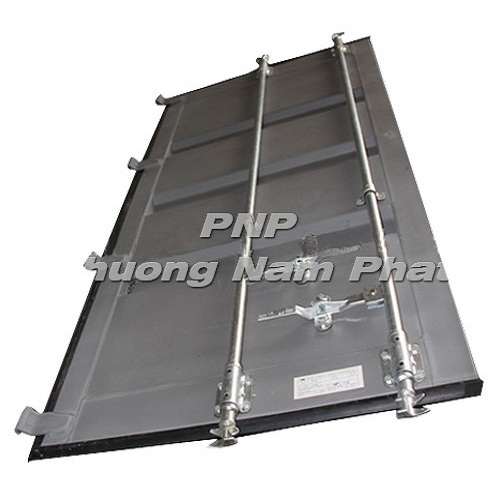 Corten-steel-shipping-container-door-panel